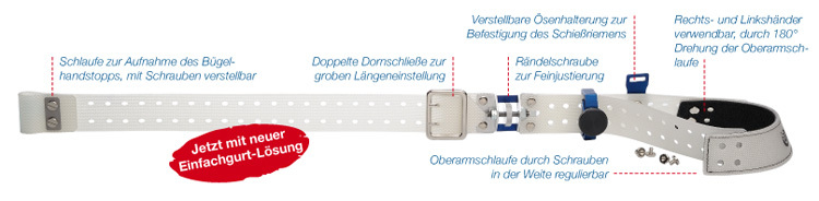 Schießriemen Sauer EXAKT IV